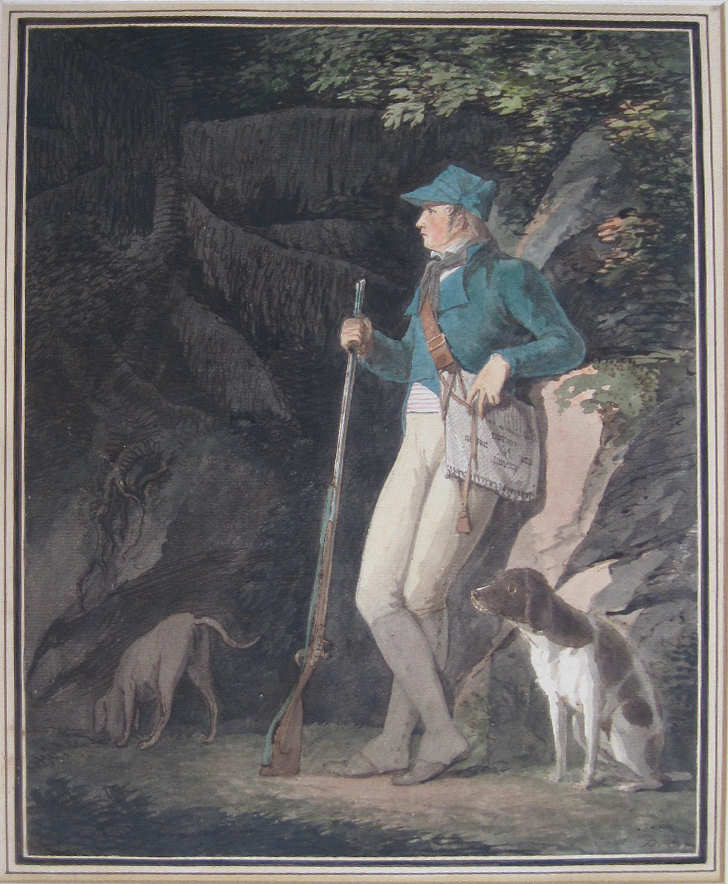 PORTRAIT DE PIERRE RIELLE EN CHASSEUR_0